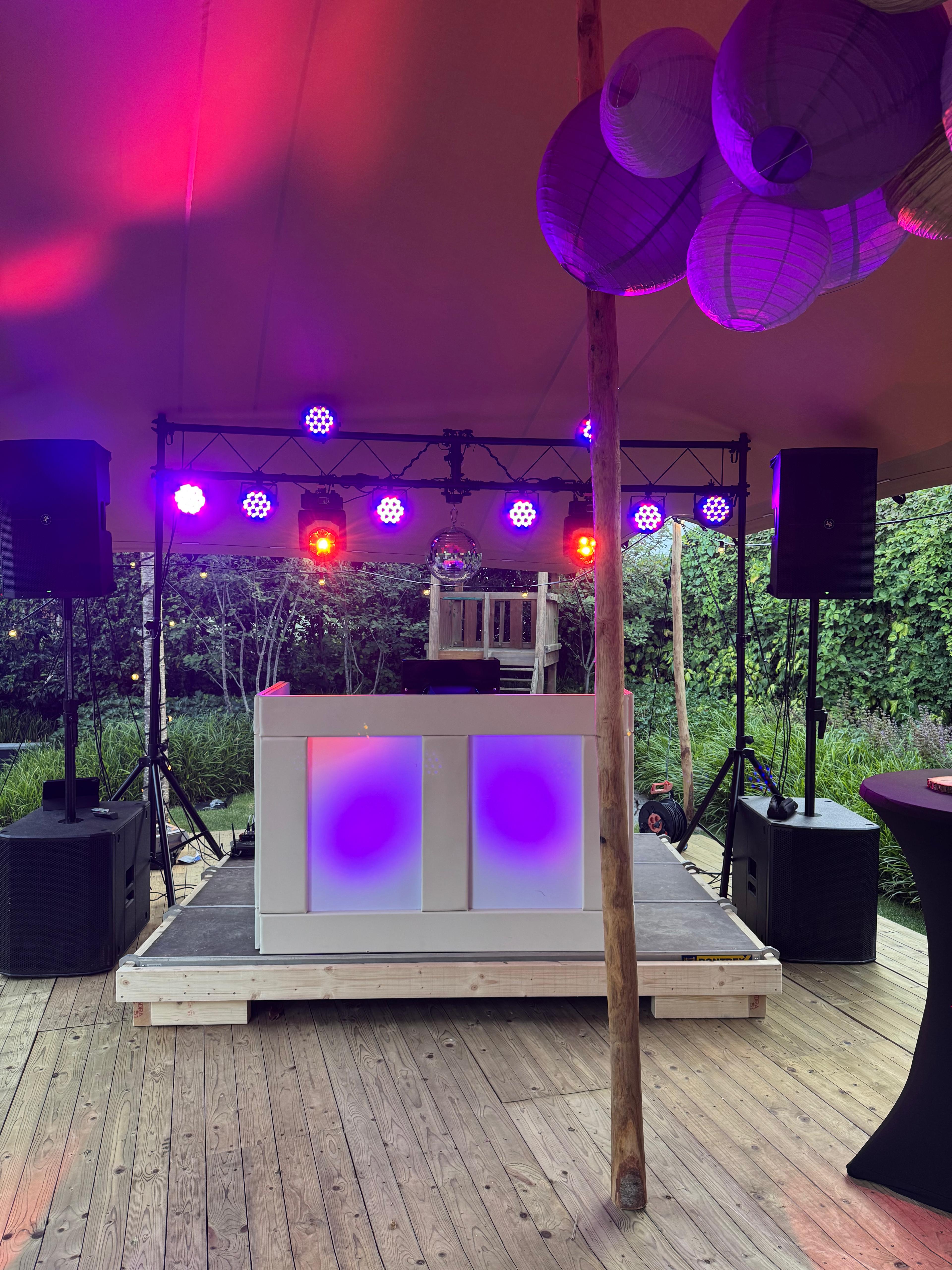 Geluidsverhuur voor Bruiloften door Mudde Sound Entertainment